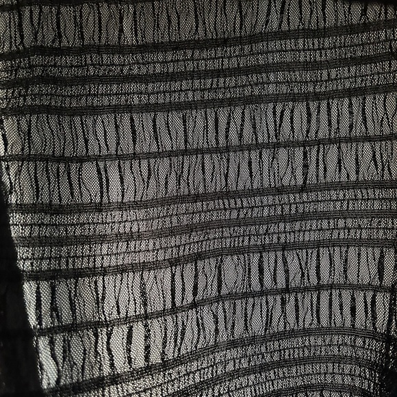 NWOT Ruched mesh top - Picture 4 of 4
